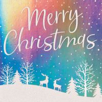Weihnachten Bling Bling Quadratische...