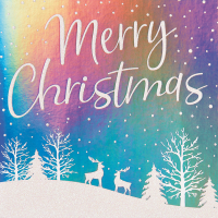Weihnachten Bling Bling Quadratische...