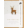 A Weihnachten Moments Collection Unverpackte Glückwunschkarte mit Umschlag, Rentier