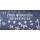Weihnachten Geldkarte Gutscheinhülle Glückwunschkarte 22 x 11cm mit Umschlag blau silber Sterne