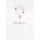 Geburt Baby Freudiges Ereignis unverpackte Glückwunschkarte mit Umschlag Hello little one Mobile