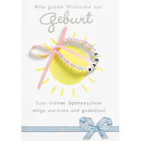 Geburt Baby Freudiges Ereignis Glückwunschkarte mit...