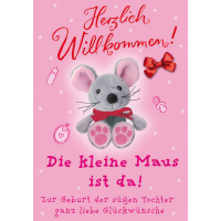 Geburt Mädchen Baby Freudiges Ereignis...
