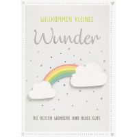 Geburt Baby Freudiges Ereignis Glückwunschkarte mit...