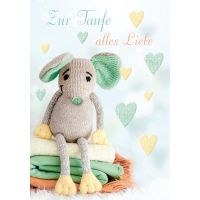 Taufe - Unverpackt - Glückwunschkarte im Format...