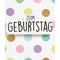 Geburtstag Zum Geburtstag bunt gepunktet...