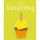 Geburtstag Zum Geburtstag Muffin mit Kerze gelb Midi-Glückwunschkarte Blumenkärtchen mit Klammer und Umschlag