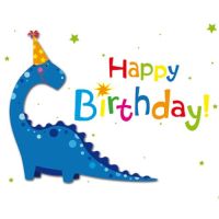 Geburtstag Happy Birthday Dinosaurier Kinder...
