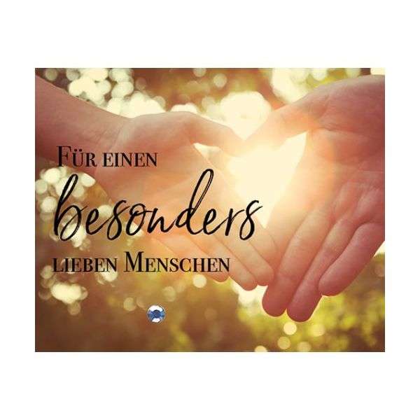 Allgemeine Wünsche - Für einen besonders liebe Menschen - Midi-Klamme