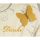 Danke Midi-Glückwunschkarte Blumenkärtchen mit Klammer und Umschlag Danke goldener Schmetterling