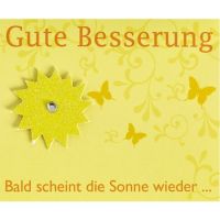 Genesung Gute Besserung Midi-Glückwunschkarte...