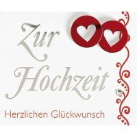 Hochzeit Vermählung Midi-Glückwunschkarte...