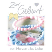 Geburt Baby Freudiges Ereignis Mini-Glückwunschkarte...