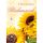 Allgemeine Wünsche Herzlichen Glückwunsch Sonnenblumen Mini-Glückwunschkarte mit Klammer und Umschlag