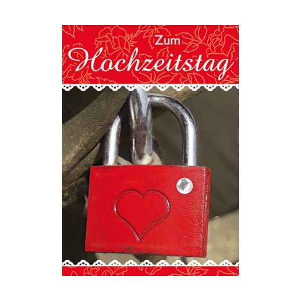 A Hochzeitstag - Mini-Klammerkarte - Blumenkärtchen mit Klammer