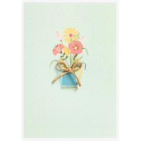 Ohne Text - Blanko - Blumen - Unverpackt -...