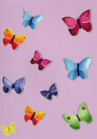 Ohne Text – Blanko – Schmetterlinge -...
