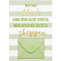 A Geldkarte Pastel Collection Geldgeschenkkarte mit...