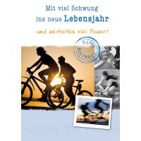 Geburtstagskarte Glückwunschkarte mit Umschlag...