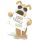 Geburtstag unverpackte Glückwunschkarte mit Umschlag  Happy Birthday to you Teddybär mit Sonnenbrille