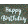 Geburtstagskarte Glückwunschkarte mit Umschlag Glitzer bunt Happy Birthday