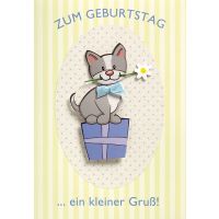 A Kindergeburtstag Glückwunschkarte mit Umschlag...
