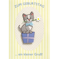 A Kindergeburtstag Glückwunschkarte mit Umschlag...