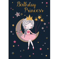 Geburtstag Birthday princess unverpackte...