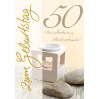 50. Geburtstag Die allerbesten Glückwünsche...