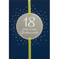 18. Geburtstag Volljährigkeit Herzlichen...