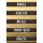 Danke Black & Gold Glückwunschkarte mit Umschlag Gracias Merci Thank you Grazie