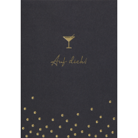 Allgemeine Wünsche - Auf Dich - Black & Gold -...