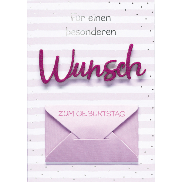 Express Yourself Geldkarte Für Enkel – Zum Geburtstag Mit Praktischem Geldfach