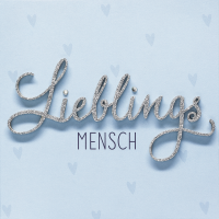 Allgemeine Wünsche - Lettering - Quadratische...
