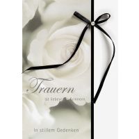 Trauer Kondolenz Beileidskarte mit Umschlag  Trauern ist...