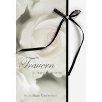 Trauer Kondolenz Beileidskarte mit Umschlag  Trauern ist...