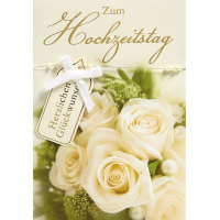 Hochzeitstag Glückwunschkarte mit Umschlag...