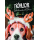 Weihnachten Miniklammer Glückwunschkarten Hund mit Rentierohren