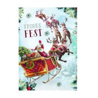 Weihnachten Miniklammer Glückwunschkarten...
