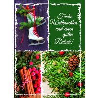 Weihnachten Miniklammer Glückwunschkarten...