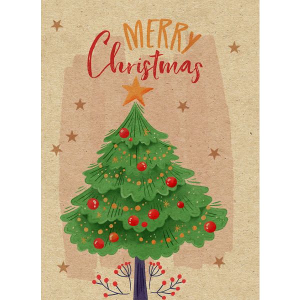 Weihnachten Miniklammer Glückwunschkarten Weihnachtsbaum