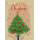Weihnachten Miniklammer Glückwunschkarten Weihnachtsbaum