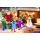 Weihnachten Glückwunschkarten mit Umschlag Weihnachtsmarkt mit Kindern, Weihnachtsmann, Schneemann