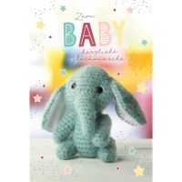 Geburt Baby Freudiges Ereignis Glückwunschkarte mit...