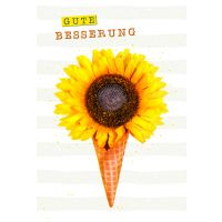 Genesung Gute Besserung Glückwunschkarte mit...