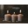 Trauer – Beileid – Kondolenz - Trauerkarte im Format 11,5 x 17 cm mit Umschlag - brennende Kerzen