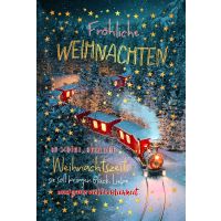 Weihnachten Grußkarte Glückwunschkarte mit...