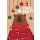 Weihnachten Glückwunschkarten Bär mit Pullover und Lichterkette, Weihnachtsbaumkugeln, Naturkarton