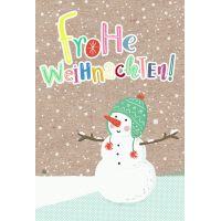 Weihnachten Grußkarte Glückwunschkarte mit...