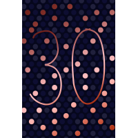 30. Geburtstag Glückwunschkarte mit Umschlag 30....